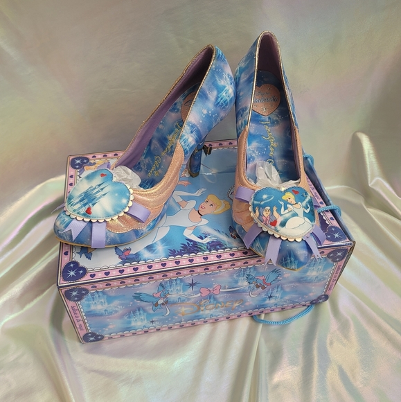 Disney Cinderella Heels "Faith in Dreams" by Irregular Choice Size 42/US 10 - Picture 8 of 15
